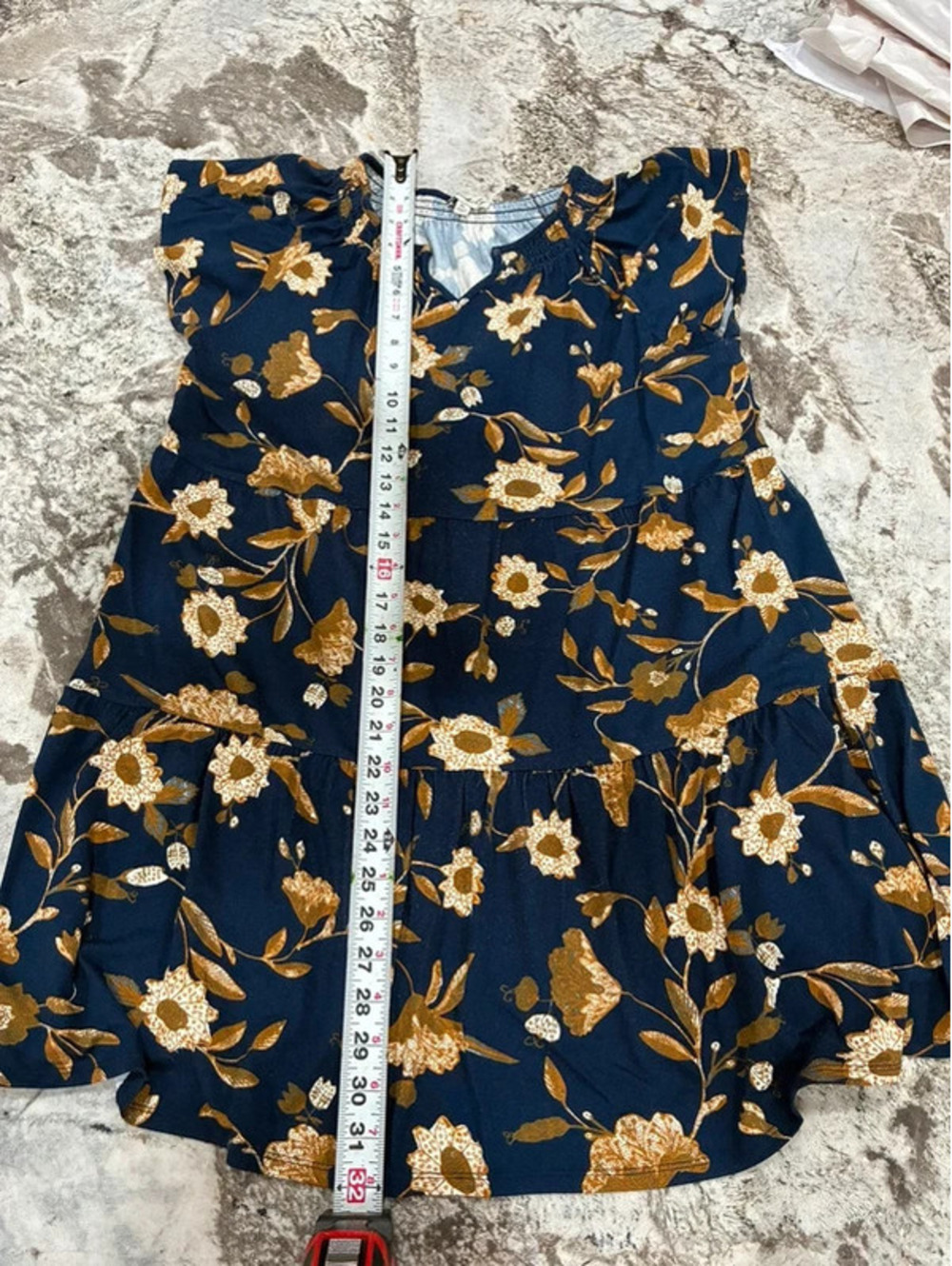Petite large dress